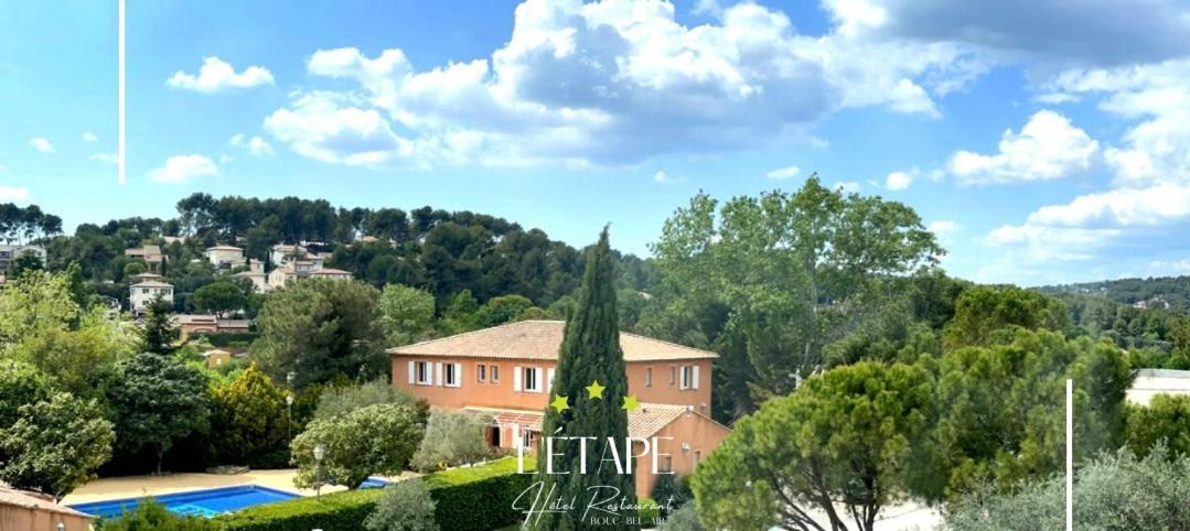 Logis Hotel & Restaurant L'Etape Bouc Bel Air - Gardanne Bagian luar foto